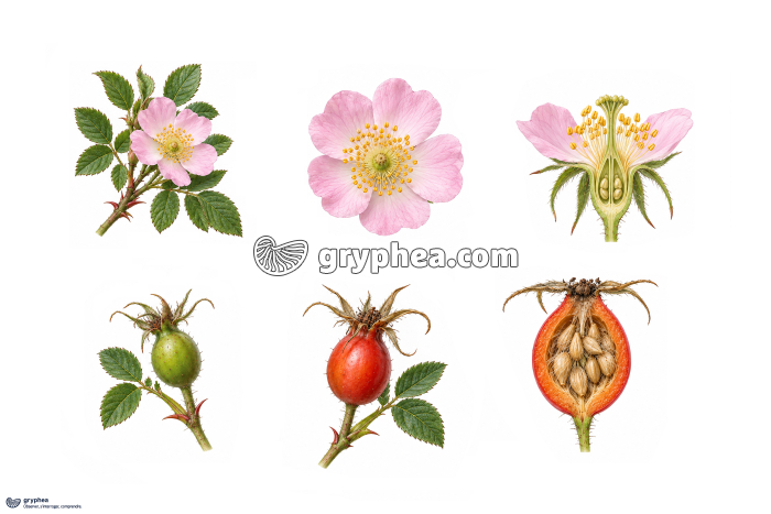 De la fleur au fruit chez fruit chez l'Eglantier - gryphea.com